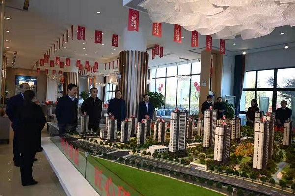 省威客电竞集团外部董事调研徽盐地产六安项目、霍邱项目